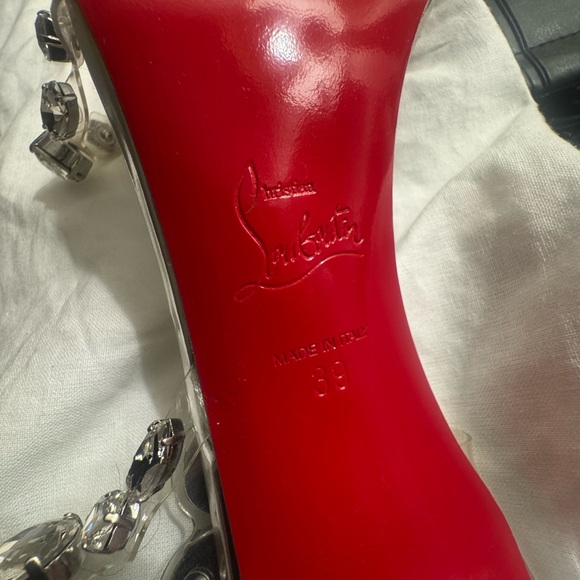 Christian Louboutin ROSALIE JEWEL HEELS #SOLDOUT SZ 39 - Picture 8 of 12